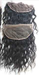 Peluca frontal de encaje 13x4 con encaje HD, extensión de cabello Remy indio, peluca frontal de encaje de cabello humano de color natural - Product Image 4