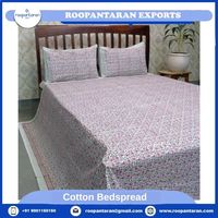 Parure de lit en coton bio imprimé à la main par un fabricant indien, 200 fils, super king size, couvre-lit, édredon, ensemble de literie