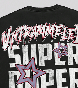 เสื้อยืดโอเวอร์ไซส์ DTG DTF สกรีนลายกราฟิก สตรีทแวร์ ผ้าฝ้าย แขนสั้น สไตล์ลำลอง สำหรับผู้ชาย ขายส่งจากโรงงาน - Product Image 4