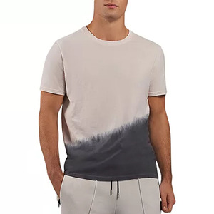 220Grams 100% cotton ringer Men's Oversize <b>Tshirt</b> Plain Blank with Silk Screen Printing Customizable Solid Ringer <b>Tshirts</b> - Product Image 4