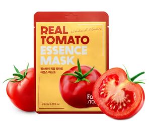 Hoja facial con extracto de tomate para hidratar y corregir el tono de la piel Producto para el cuidado de la piel OEM ODM para uso en climas cálidos y húmedos - Product Image 1