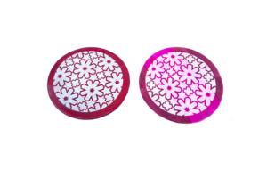 Soapstone <b>Incense</b> <b>Stick</b> <b>Holder</b> Natural Stone Colorful Flower design carved engraved <b>incense</b> resin burner - Product Image 2