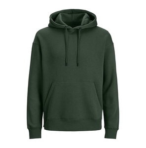 Precio barato algodón francés Terry Sudadera con capucha de gran tamaño para los hombres de lana gruesa hombro caído liso en blanco personalizado impresión ropa de invierno - Product Image 1