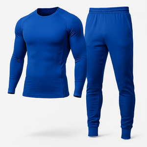 Unisex <b>Full</b> <b>Body</b> Athletic Rash Guard Suit Compression Training Set for Gym Workout MMA Running Fitness Sportswear Anti-UV - Product Image 6