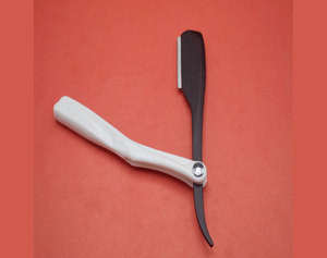 มีดโกนหนวดสแตนเลสขอบเดียวสำหรับผู้ชายดีไซน์แบบญี่ปุ่น - Product Image 6