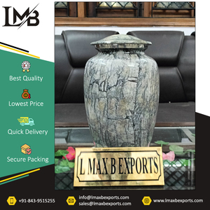 Suministros funerarios de metal Urnas de cremación Urnas de aluminio de cremación para adultos de alta calidad para cenizas humanas de la India a precio de fábrica - Product Image 5