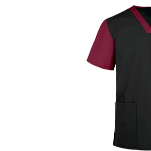 Las enfermeras del hospital de los hombres de la calidad superior friegan el poliéster tejido fácil de llevar disponible en todos los colores y tallas-venta al por mayor - Product Image 3