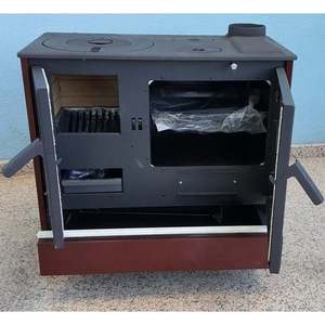 DORELLO SOBA MF114 Couvercle de four en fonte pour cuisinière à bois, pour usage intérieur et extérieur, compatible Burza Brick Burning - Product Image 4