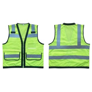 Gilet réfléchissant de sécurité haute visibilité Construction de sécurité Gilet réfléchissant Vêtements de travail avec logo - Product Image 4