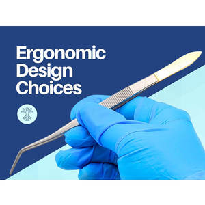 Venta al por mayor pinzas dentales Meriam pico dentado pinzas quirúrgicas de acero inoxidable pinzas quirúrgicas de algodón - Product Image 6