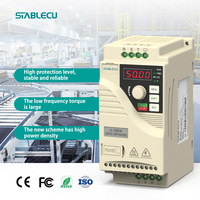 Variador de Frecuencia Compacto Trifásico de 220V 380V 0.75kw, Inversor VFD para Sistema de Control de Motores Industriales