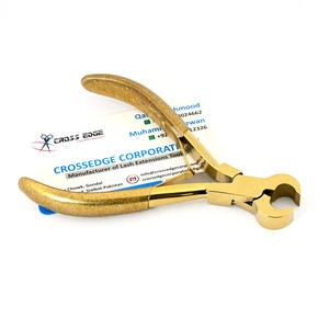 Pince pour enlever les liens de la kératine Outils d'extension de cheveux couleur or Grip sécurisé 12cm pour les applications Optimisant les extensions pour le volume - Product Image 4