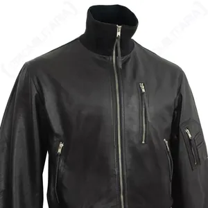 Veste en cuir de qualité supérieure Veste en cuir à la mode pour hommes Nouvelle veste en cuir élégante - Product Image 6
