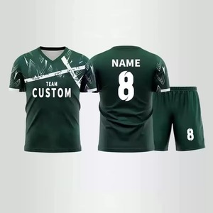 Uniforme de football de haute qualité, fabriqué par des professionnels, à séchage rapide, pour adultes, vêtements de sport confortables avec un nouveau design à manches courtes - Product Image 5
