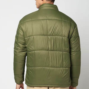 Premium <b>Men</b> Bubble Puffer <b>Jacket</b> Waterproof Windproof Heavy Winter Coat Hooded Style Custom Private Label - Product Image 6