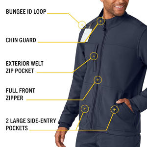 Veste de travail personnalisée pour hommes avec impression de logo, broderie personnalisée, manteau d'extérieur durable conçu pour le confort et l'utilisation - Product Image 5