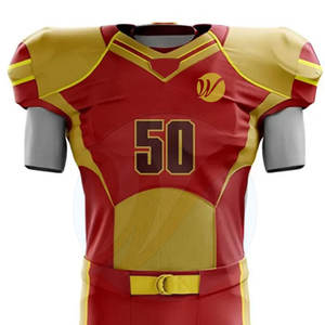 ชุดอเมริกันฟุตบอลเกรดสูงมืออาชีพเสื้อเจอร์ซีย์พิมพ์โลโก้ตามสั่ง - Product Image 3