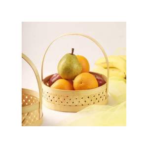 VENTE EN GROS DES FRUITS EN BAMBOU CONTENANT LE PANIER DU PAIN PANIER EN BAMBOU FABRIQUÉ AU VIETNAM PANIER ÉCOLOGIQUE ET ÉCOLOGIQUE - Product Image 3