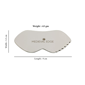 High Quality Stainless Steel Gua Sha Lip Shape Massager Largest Manufacturer for Natural Face Lifting and Sculpting - Product Image 5