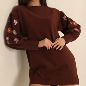 Nueva sudadera de mujer con estampado de saleevs Pullover Llegada Sudadera de mujer en diferentes estilos Sudadera con logotipo personalizado para mujer - Product Image 1