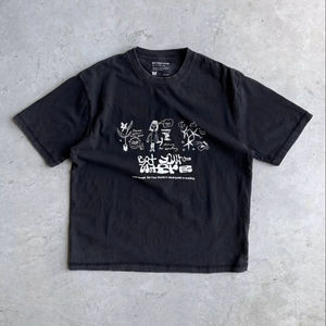 T-shirt de jogging pour homme en coton 100% respirant, confortable, à séchage rapide, tricoté 180g, personnalisable en gros, pour les jours de pluie, sport, gym - Product Image 1