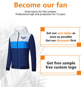 ชุดวอร์มมีซิปสำหรับผู้ชายชุดฝึกฟุตบอลผ้าโพลีเอสเตอร์100% 2ชิ้นเป็นมิตรกับสิ่งแวดล้อม - Product Image 5