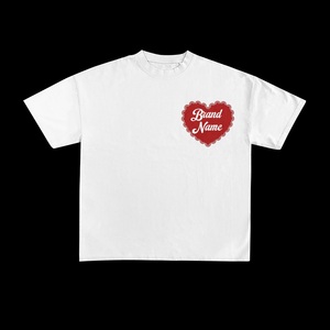 Camisetas de Hombre con Cuello Redondo 100% Algodón, Diseño Moderno y Personalizado, Corte Holgado, 2026 - Product Image 2