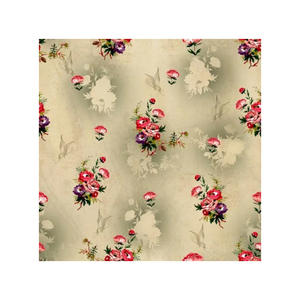 2024 100% coton imprime popeline tissé beauté Roses tissu imprimé fleuri pour bébé filles robe jupes maison Textile tissu - Product Image 5