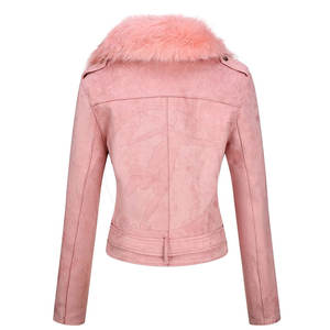 Cómoda chaqueta de cuero al mejor precio, chaqueta de cuero para mujer, chaqueta de cuero teñida Lisa a la venta - Product Image 3