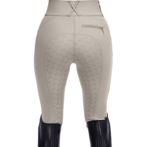 Pantalones ecuestres de calidad superior para mujer, agarre de asiento completo, ajuste elástico, ropa personalizada, pantalones de montar a caballo al por mayor - Product Image 3