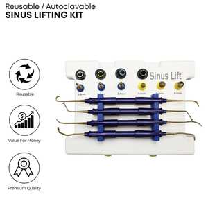 Kit de Elevación de Senos Paranasales, Instrumentos Avanzados para Implantes, Kit Quirúrgico Dental Premium, Herramientas de Cirugía Oral de Alta Calidad, Acero Ecológico - Product Image 4