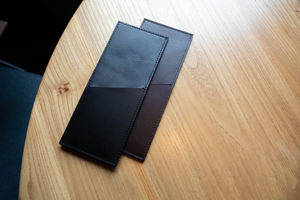 Porte-couverts en cuir véritable fait à la main, luxueux, classique, écologique, portable, durable, élégant, organisateur d'ustensiles pour restaurant - Product Image 3