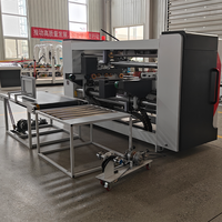 Machine à coudre semi-automatique pour cartons ondulés CHANGTENG, machine à coudre pour boîtes en deux parties