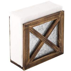 Porte-serviettes en bois artisanal élégant et luxueux pour la maison, les cafés et les tables à manger - Décoration de mariage - Product Image 5