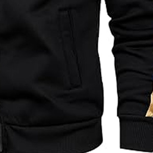 Chándal deportivo para hombre, chándal de rayas de poliéster, chándal para hombre, chándal de invierno con cremallera completa, trajes para correr subidos por Dress Sports - Product Image 3