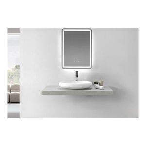 Sistema de fregadero de baño de latón negro mate Grifo de ducha de caño de cascada moderno Mezclador Acrílico grande Independiente para escurridor de hoteles - Product Image 5