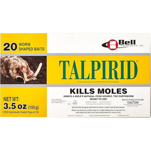 Talpirid Mole Bait <b>Worms</b> – 20 Count Bell Labs USA Wholesal FBA Pest Control - Product Image 1