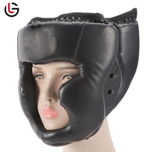 Protector de cabeza de boxeo de cuero, diseño personalizado, tocado de boxeo profesional, protección para mejillas, protector de cabeza de combate, peso ligero - Product Image 6