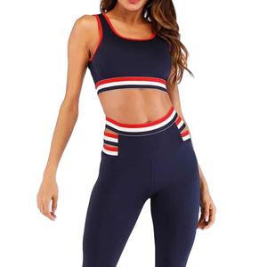 Ensemble de Yoga taille haute personnalisé pour femmes nouveau Style chaud vêtements de sport respirant Spandex sans couture vêtements de Yoga pour adultes - Product Image 4
