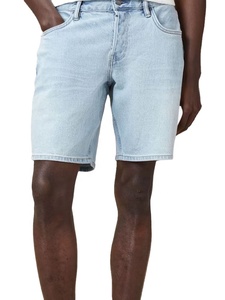 Shorts en jean pour homme, style vintage, coupe ample, respirants, effet usé, déchirés, taille mi-haute, personnalisables - Product Image 3