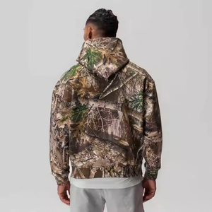 Premium Quality <b>Men's</b> Winter Outdoor Wear 100% Cotton Fleece Breathable Insulated Hunting <b>Hoodies</b> Adults - Product Image 5