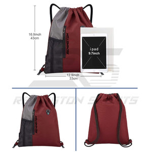 OEM Custom <b>Cheap</b> Polyester Drawstring <b>Backpack</b> Bag String <b>Backpack</b> for Yoga Sport Gym Traveling Gym String Bag Outdoor Gym Bag - Product Image 3