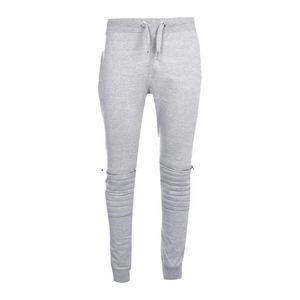 Stylish Casual Mid <b>Waist</b> Straight Pattern Sweatpants Lightweight Anti-Wrinkle Quick Dry Polyester Cotton Canvas <b>Trousers</b> <b>Men</b> - Product Image 1
