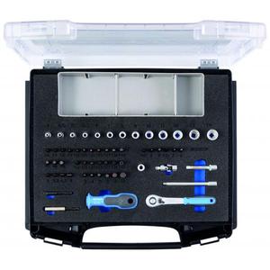 Juego de Llaves de Tubo Gedore de 1/4'' con Estuche, Kit de 58 Piezas - Product Image 1