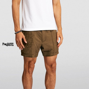 Shorts pour hommes en velours côtelé, coupe droite, camouflage, écologiques, séchage rapide, taille mi-haute, haute densité, qualité supérieure, été, vente en gros - Product Image 4
