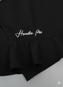 กระโปรงกอล์ฟผ้าสแปนเด็กซ์/ โพลีเอสเตอร์มีจีบมีโลโก้ตามสั่ง - Product Image 3