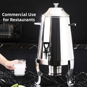 מזנון ציוד קייטרינג דלוקס מזנון 13l משקה נירוסטה מיצים קפה סודה מתקן חלב - Product Image 5