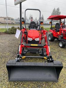 Tractor Massey Ferguson MF GC1725MB de uso pesado con cargador frontal y retroexcavadora disponible en stock - Product Image 5
