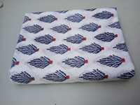 Tissu voile 100% coton pur, magnifique imprimé à la main, motif Dabu, léger, fait à la main en Inde, 5 yards, style africain, uniformes