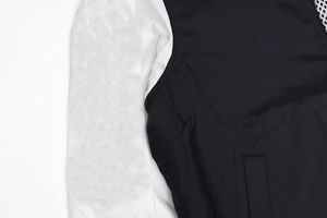 Wholesale Custom Satin Varsity Jacket for Men High Quality <b>Stand</b> Collar Winter Bomber Jacket - Product Image 4